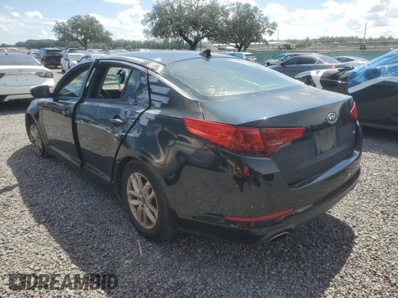 2011 Kia Optima LX with VIN KNAGM4A73B5053784, listed as a Copart auction lot 68799373 with 158,704 mi miles and Salvage Title. Bid and sale history available at carsss.com. Image 2.