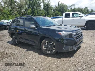 2025 Subaru Forester Limited with VIN JF2SLDRC7SH430604, listed as a Copart auction lot 60880675 with 5,076 mi miles and Salvage title. Bid and sale history available at DreamBid. Image 4.