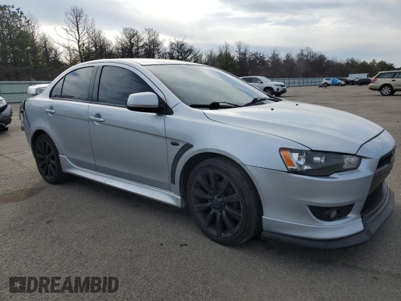 2011 Mitsubishi Lancer GTS with VIN JA32U8FW2BU039819, listed as a Copart auction lot 50185015 with 114,245 mi miles and Salvage Title. Bid and sale history available at carsss.com. Image 4.