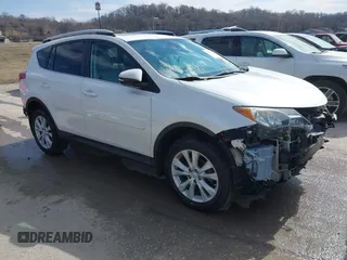 2014 Toyota RAV4 Limited with VIN 2T3DFREV1EW180066, listed as a IAAI auction lot 41687055 with 58,320 mi miles. Bid and sale history available at carsss.com. Image 1.