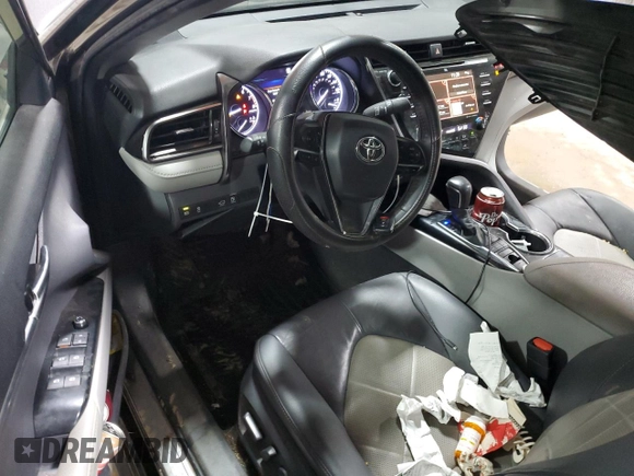 2019 Toyota Camry LE with VIN 4T1B11HK8KU820058, listed as a Copart auction lot 51451605 with 22,412 mi miles and Salvage Title. Bid and sale history available at carsss.com. Image 8.