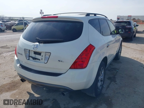 2004 Nissan Murano SL z VIN JN8AZ08T34W220197, wystawiony jako IAAI lot #41883106 z przebiegiem 190 948 mil mil oraz . Historia ofert i sprzedaży dostępna na DreamBid. Obrazek 4.