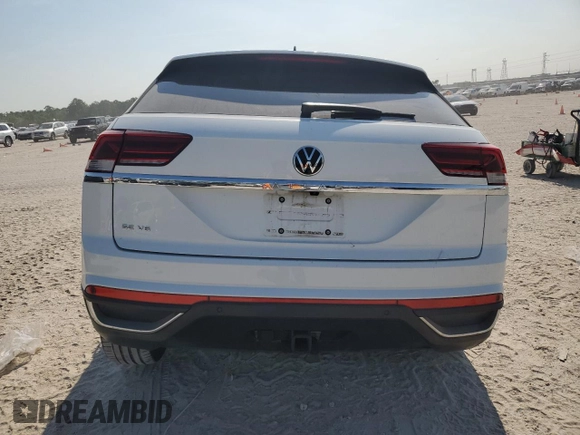 2022 Volkswagen Atlas SE with VIN 1V2WE2CA2NC205111, listed as a Copart auction lot 53278475 with 65,721 mi miles and Salvage title. Bid and sale history available at DreamBid. Image 6.