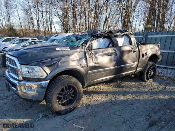 2018 Ram 2500 Laramie with VIN 3C6UR5FJXJG192410, listed as a Copart auction lot 80048264 with 0 mi miles and Salvage Title. Bid and sale history available at carsss.com. Image 1.