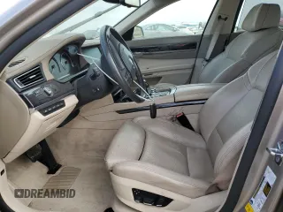 2009 BMW 7 Series 750Li with VIN WBAKB83519CY57123, listed as a Copart auction lot 53983255 with 155,802 mi miles and Salvage Title. Bid and sale history available at carsss.com. Image 7.