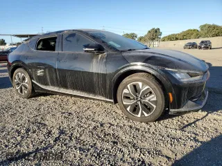 2022 Kia EV6 Wind with VIN KNDC34LA8N5060246, listed as a Copart auction lot 80116964 with 45,395 mi miles and Salvage Title. Bid and sale history available at carsss.com. Image 4.