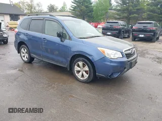2014 Subaru Forester Premium z VIN JF2SJAEC2EH432517, wystawiony jako IAAI lot #42263117 z przebiegiem 209 253 mil mil oraz . Historia ofert i sprzedaży dostępna na DreamBid. Obrazek 1.
