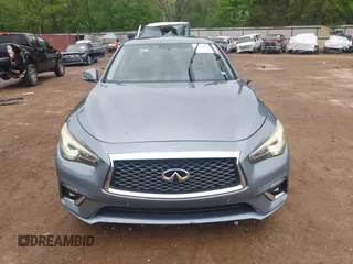 2018 Infiniti Q50 3.0t LUXE with VIN JN1EV7AP4JM357903, listed as a IAAI auction lot 41919730 with 130,858 mi miles. Bid and sale history available at carsss.com. Image 12.