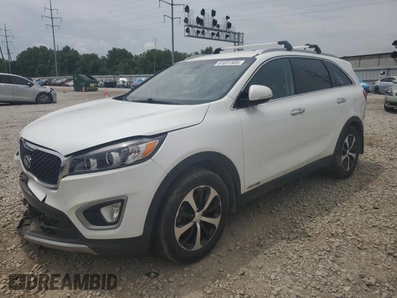 2017 Kia Sorento EX with VIN 5XYPHDA58HG312341, listed as a Copart auction lot 61031505 with 137,158 mi miles and Salvage title. Bid and sale history available at DreamBid. Image 1.