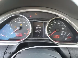 2009 Audi Q7 Premium Plus with VIN WA1EY74L29D027227, listed as a Copart auction lot 72714054 with 116,194 mi miles and Salvage title. Bid and sale history available at DreamBid. Image 9.