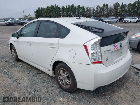 2011 Toyota Prius I with VIN JTDKN3DU7B0294606, listed as a IAAI auction lot 41900779 with 253,749 mi miles and . Bid and sale history available at DreamBid. Image 3.