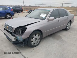 2001 Lexus LS 430 z VIN JTHBN30F210015017, wystawiony jako IAAI lot #41318606 z przebiegiem 173 409 mil mil oraz . Historia ofert i sprzedaży dostępna na DreamBid. Obrazek 2.