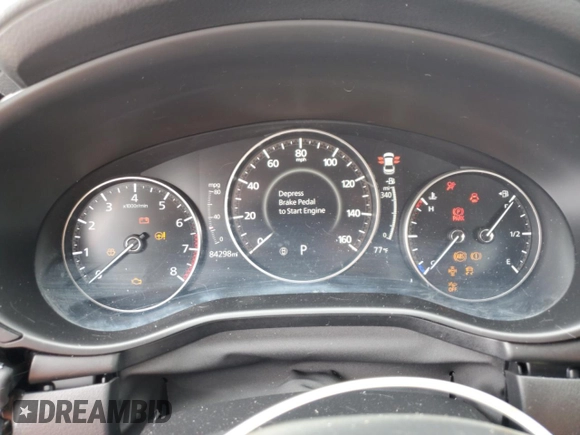 2021 Mazda 3 Select with VIN JM1BPABLXM1323702, listed as a Copart auction lot 58871235 with 84,298 mi miles and Salvage title. Bid and sale history available at DreamBid. Image 9.