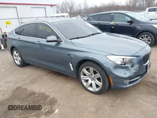 2011 BMW 5 Series GT 535i xDrive with VIN WBASP2C55BC337009, listed as a IAAI auction lot 41875243 with 147,189 mi miles. Bid and sale history available at carsss.com. Image 1.