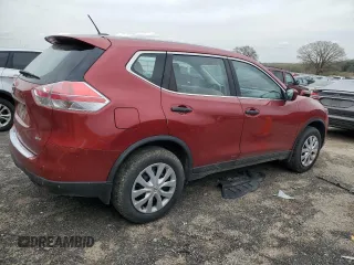 2016 Nissan Rogue SV with VIN KNMAT2MV5GP626187, listed as a Copart auction lot 54683805 with 92,526 mi miles and Clean Title. Bid and sale history available at carsss.com. Image 3.