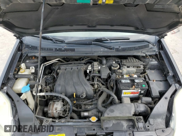 2010 Nissan Sentra SR with VIN 3N1AB6AP8AL619157, listed as a Copart auction lot 55132345 with 136,011 mi miles and Salvage Title. Bid and sale history available at DreamBid. Image 11.