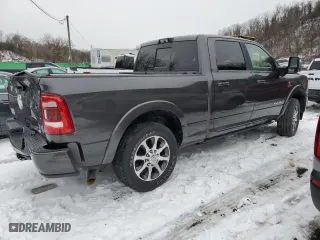 2023 Ram 2500 Longhorn with VIN 3C6UR5GL0PG509393, listed as a Copart auction lot 44951365 with 0 mi miles and Salvage Title. Bid and sale history available at carsss.com. Image 3.