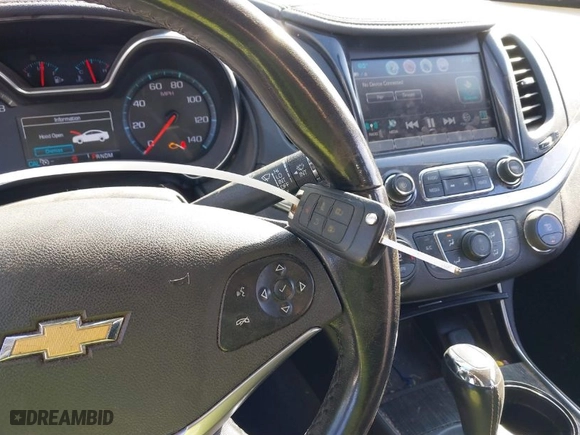 2019 Chevrolet Impala LT with VIN 1G11Z5SA5KU132382, listed as a IAAI auction lot 41721534 with 131,471 mi miles. Bid and sale history available at carsss.com. Image 11.