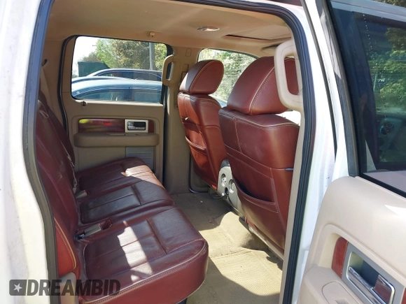 2009 Ford F-150 XL with VIN 1FTPW14VX9KC12608, listed as a IAAI auction lot 41994846 with 279,269 mi miles. Bid and sale history available at carsss.com. Image 8.