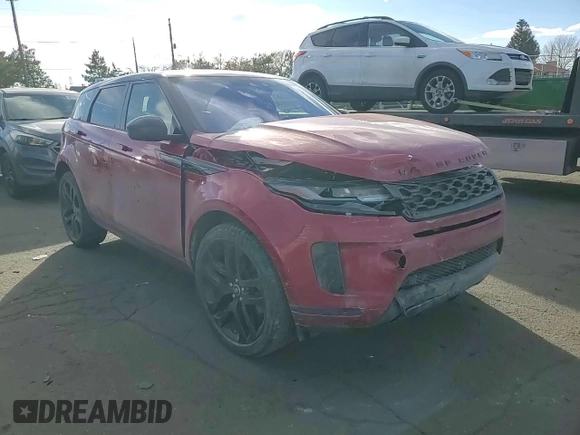 2020 Land Rover Range Rover Evoque SE with VIN SALZP2FX2LH105818, listed as a Copart auction lot 84417104 with 27,829 mi miles and Salvage title. Bid and sale history available at DreamBid. Image 12.