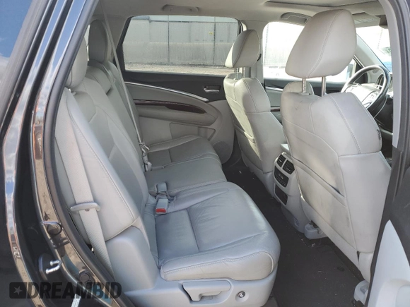 2016 Acura MDX w/Tech with VIN 5FRYD4H40GB024685, listed as a Copart auction lot 53090305 with 104,105 mi miles and Salvage Title. Bid and sale history available at carsss.com. Image 11.