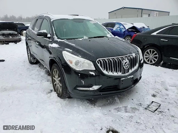 2017 Buick Enclave Convenience with VIN 5GAKRAKD4HJ340117, listed as a Copart auction lot 87244854 with 76,173 mi miles and Salvage Title. Bid and sale history available at carsss.com. Image 14.