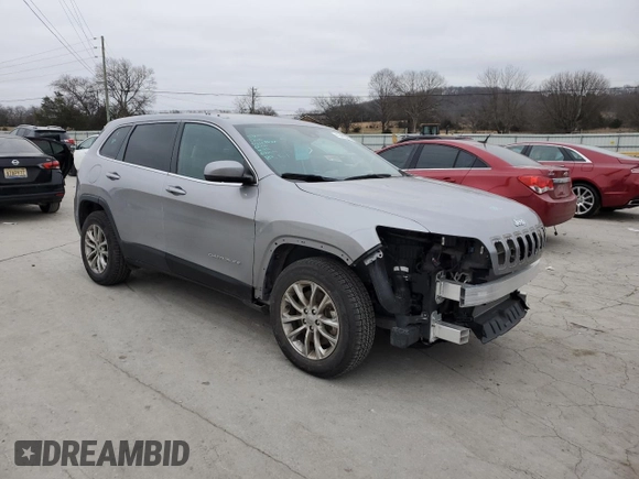 2021 Jeep Cherokee 80th Anniversary with VIN 1C4PJMMX9MD231049, listed as a Copart auction lot 41493525 with 36,430 mi miles and Salvage title. Bid and sale history available at DreamBid. Image 4.