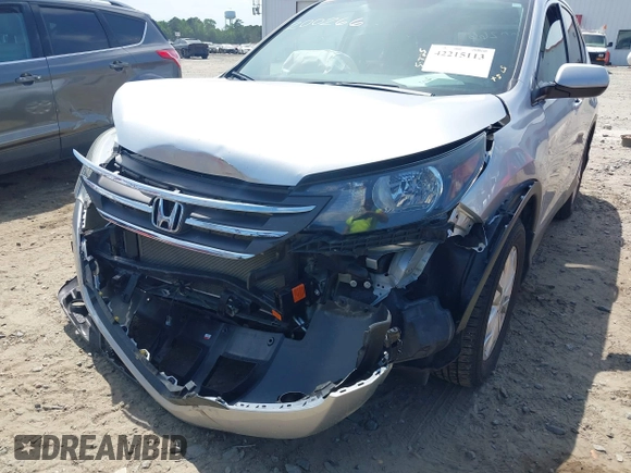 2014 Honda CR-V EX with VIN 5J6RM4H57EL109512, listed as a IAAI auction lot 42215113 with 109,545 mi miles and . Bid and sale history available at DreamBid. Image 6.