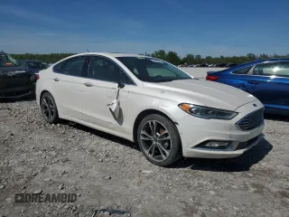 2017 Ford Fusion Titanium с VIN 3FA6P0K93HR120765, выставлен на аукционе Copart как лот 54219525 с пробегом Не указан миль и Чистый • Clean title. История ставок и продаж доступна на DreamBid. Изображение 4.