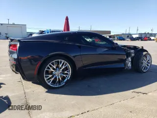 2016 Chevrolet Corvette Z51 3LT z VIN 1G1YM2D71G5102584, wystawiony jako Copart lot #80542584 z przebiegiem 33 486 mil mil oraz Szkoda całkowita • Salvage title. Historia ofert i sprzedaży dostępna na DreamBid. Obrazek 3.