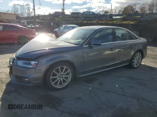 2014 Audi A4 Premium Plus with VIN WAUHFAFLXEN004590, listed as a Copart auction lot 78454804 with 133,916 mi miles and Salvage title. Bid and sale history available at DreamBid. Image 1.