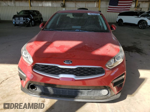 2021 Kia Forte LXS with VIN 3KPF24AD7ME297634, listed as a Copart auction lot 45760395 with 84,804 mi miles and Salvage Title. Bid and sale history available at DreamBid. Image 5.