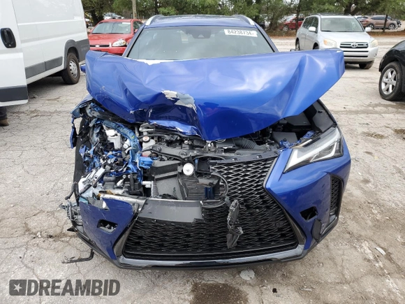 2021 Lexus UX with VIN JTHE9JBH0M2042519, listed as a Copart auction lot 84238734 with 0 mi miles and Non Repairable. Bid and sale history available at carsss.com. Image 5.