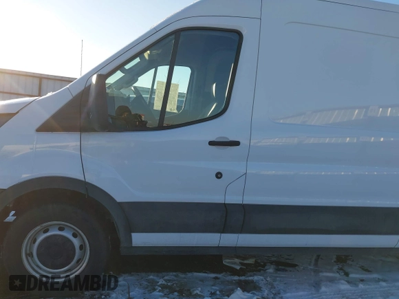 2023 Ford Transit Cargo with VIN 1FTBR1C81PKA63841, listed as a IAAI auction lot 41582275 with 33,915 mi miles and . Bid and sale history available at DreamBid. Image 15.
