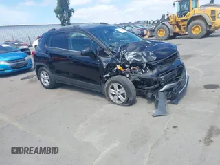 2019 Chevrolet Trax LT with VIN 3GNCJLSBXKL189960, listed as a IAAI auction lot 41903820 with Not Provided miles and . Bid and sale history available at carsss.com. Image 1.
