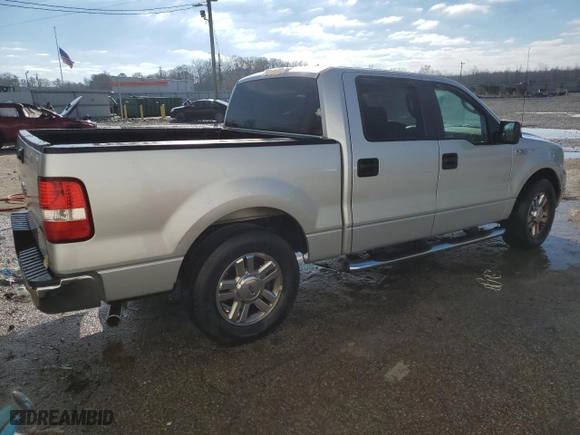 2008 Ford F-150 XLT with VIN 1FTPW12V28FB62801, listed as a Copart auction lot 79872024 with 245,826 mi miles and Salvage Title. Bid and sale history available at carsss.com. Image 3.