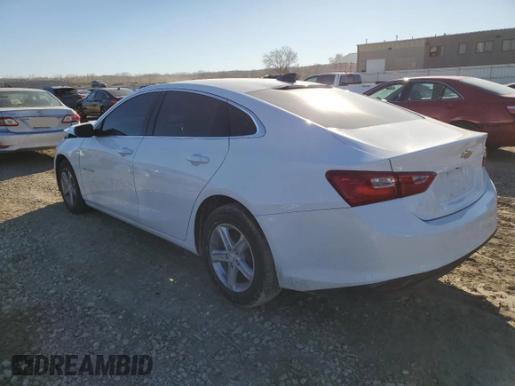 2020 Chevrolet Malibu LS with VIN 1G1ZB5ST7LF000805, listed as a Copart auction lot 80639724 with 142,450 mi miles and Salvage Title. Bid and sale history available at DreamBid. Image 2.