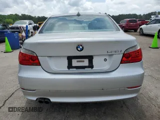 2009 BMW 5 Series 528i with VIN WBANU53599C119141, listed as a Copart auction lot 53888465 with 203,859 mi miles and Clean Title. Bid and sale history available at carsss.com. Image 6.