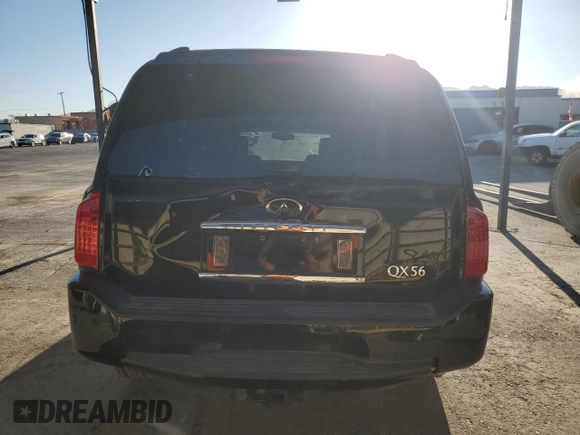 2005 Infiniti QX56 with VIN 5N3AA08C95N814113, listed as a Copart auction lot 74579964 with 172,135 mi miles and Clean Title. Bid and sale history available at carsss.com. Image 6.