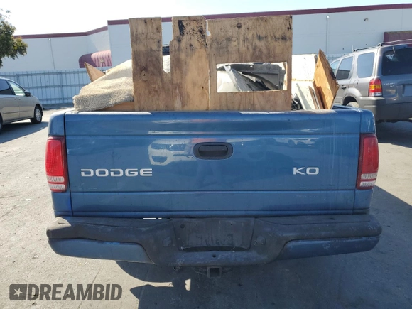 2003 Dodge Dakota Sport with VIN 1D7HL38X33S144315, listed as a Copart auction lot 65842394 with 0 mi miles and Salvage Title. Bid and sale history available at carsss.com. Image 6.