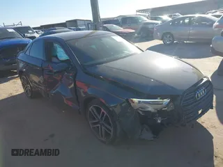 2020 Audi A3 Sedan Premium with VIN WAUAUGFF9LA094792, listed as a IAAI auction lot 41163569 with 60,769 mi miles. Bid and sale history available at carsss.com. Image 1.