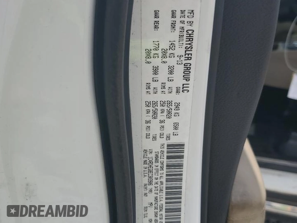 2014 Dodge Durango Citadel z VIN 1C4RDHEG8EC303906, wystawiony jako Copart lot #60835995 z przebiegiem 283 218 mil mil oraz Szkoda całkowita • Salvage title. Historia ofert i sprzedaży dostępna na DreamBid. Obrazek 13.
