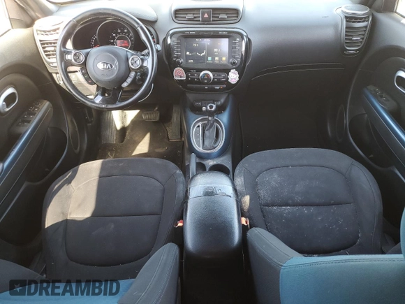 2015 Kia Soul + with VIN KNDJP3A50F7148466, listed as a Copart auction lot 54454115 with 179,795 mi miles and Salvage Title. Bid and sale history available at DreamBid. Image 8.