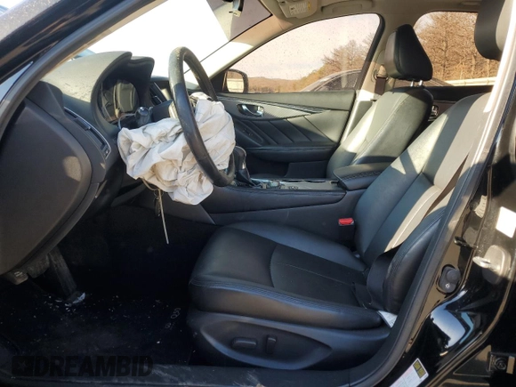 2015 Infiniti Q50 Premium with VIN JN1BV7ARXFM423673, listed as a Copart auction lot 47127065 with 112,692 mi miles and Clean Title. Bid and sale history available at carsss.com. Image 7.