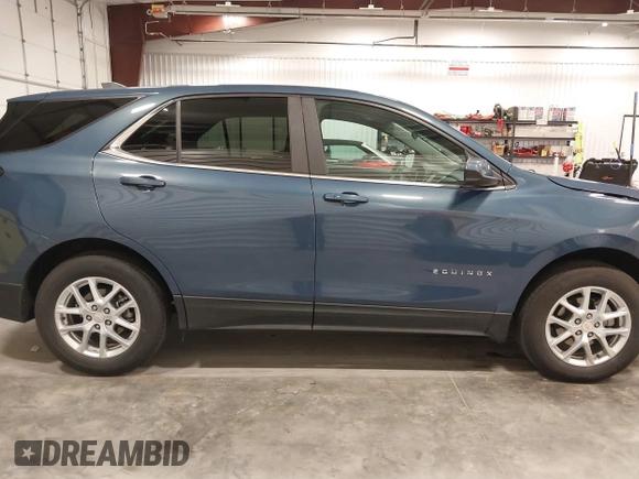 2024 Chevrolet Equinox LT with VIN 3GNAXKEG4RL326621, listed as a IAAI auction lot 42194754 with 21,167 mi miles and . Bid and sale history available at DreamBid. Image 13.