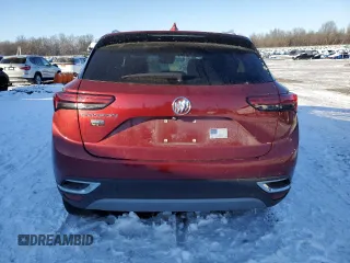2022 Buick Envision Preferred with VIN LRBAZLR4XND164615, listed as a Copart auction lot 42204715 with 15,832 mi miles and Salvage Title. Bid and sale history available at carsss.com. Image 6.