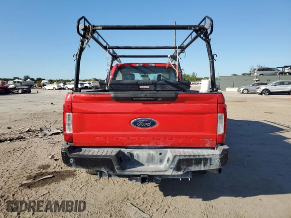 2019 Ford Super Duty F-250 SRW XL with VIN 1FT7W2A62KEC15283, listed as a Copart auction lot 83640544 with 170,009 mi miles and Salvage Title. Bid and sale history available at carsss.com. Image 6.