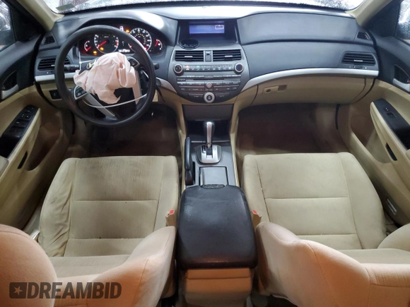 2011 Honda Accord LX with VIN 1HGCP2F38BA144867, listed as a Copart auction lot 58388065 with 130,413 mi miles and Salvage title. Bid and sale history available at DreamBid. Image 8.
