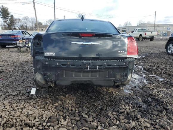 2017 Chrysler 300 with VIN 2C3CCAEG2HH518204, listed as a Copart auction lot 45449985 with 76,247 mi miles and Salvage Title. Bid and sale history available at carsss.com. Image 6.