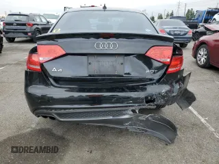 2012 Audi A4 2.0T Premium Plus with VIN WAUEFAFL5CN006361, listed as a Copart auction lot 86719484 with 0 mi miles and Salvage Title. Bid and sale history available at carsss.com. Image 6.